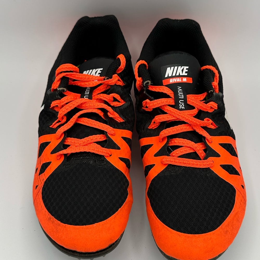 Nike Racing Rival M Multi Use Track Shoes Orange 806559-018 Women's Size 7 US - Picture 6 of 8